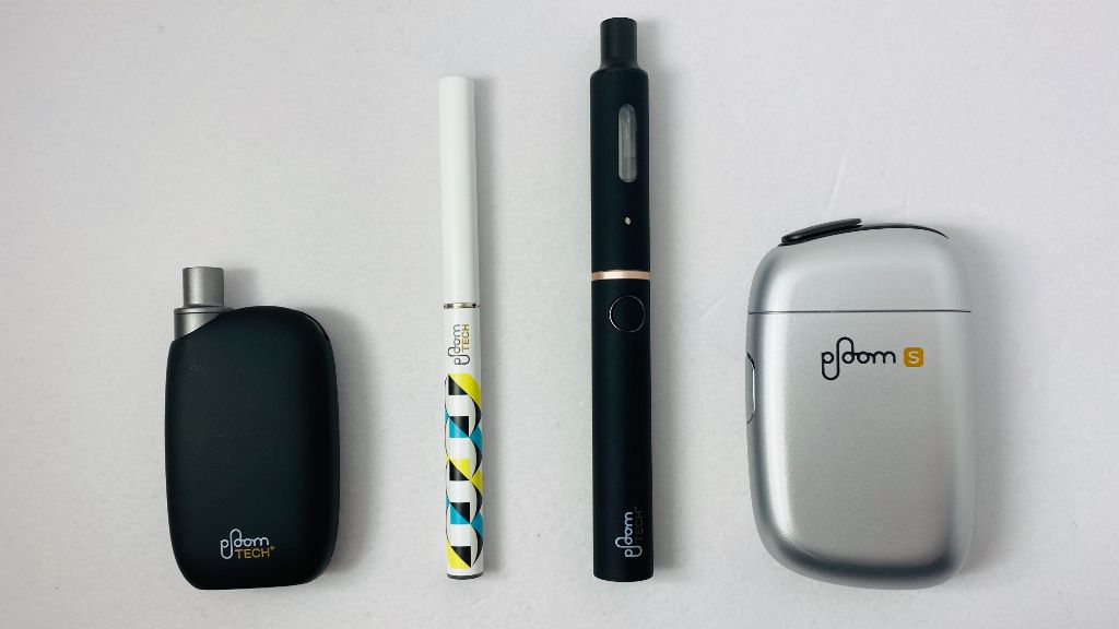 JT加熱式たばこデバイスのサイズ比較